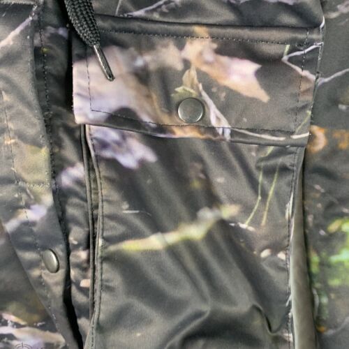 Broadside Men’s Waterproof Hunting Jacket Size Medium Hooded Fleece Lined - Picture 5 of 17