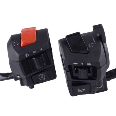 Kawell Motorrad Schalter Set - 22mm Lenker Schalter Für Blinker Hupe Licht