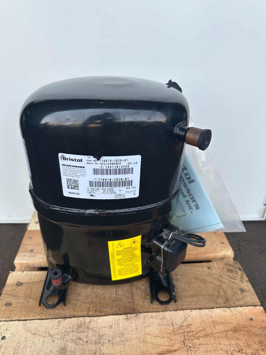 トップス Bristol BRISTOL HERMETC COMPRESSOR H22J29BABCA 1 PHASE 73 LRA | eBay