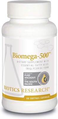 Biotics Research Biomega 500 Omega 3 Fish Oil Supplement, Highly... 
