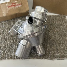 Engine Coolant Thermostat Housing Compatible with 2012-2016 BMW 911537588257