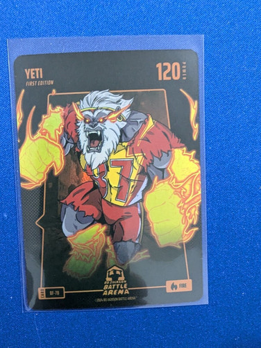 Bo Jackson Battle Arena Battlefoil Yeti #78 Travic Kelce
