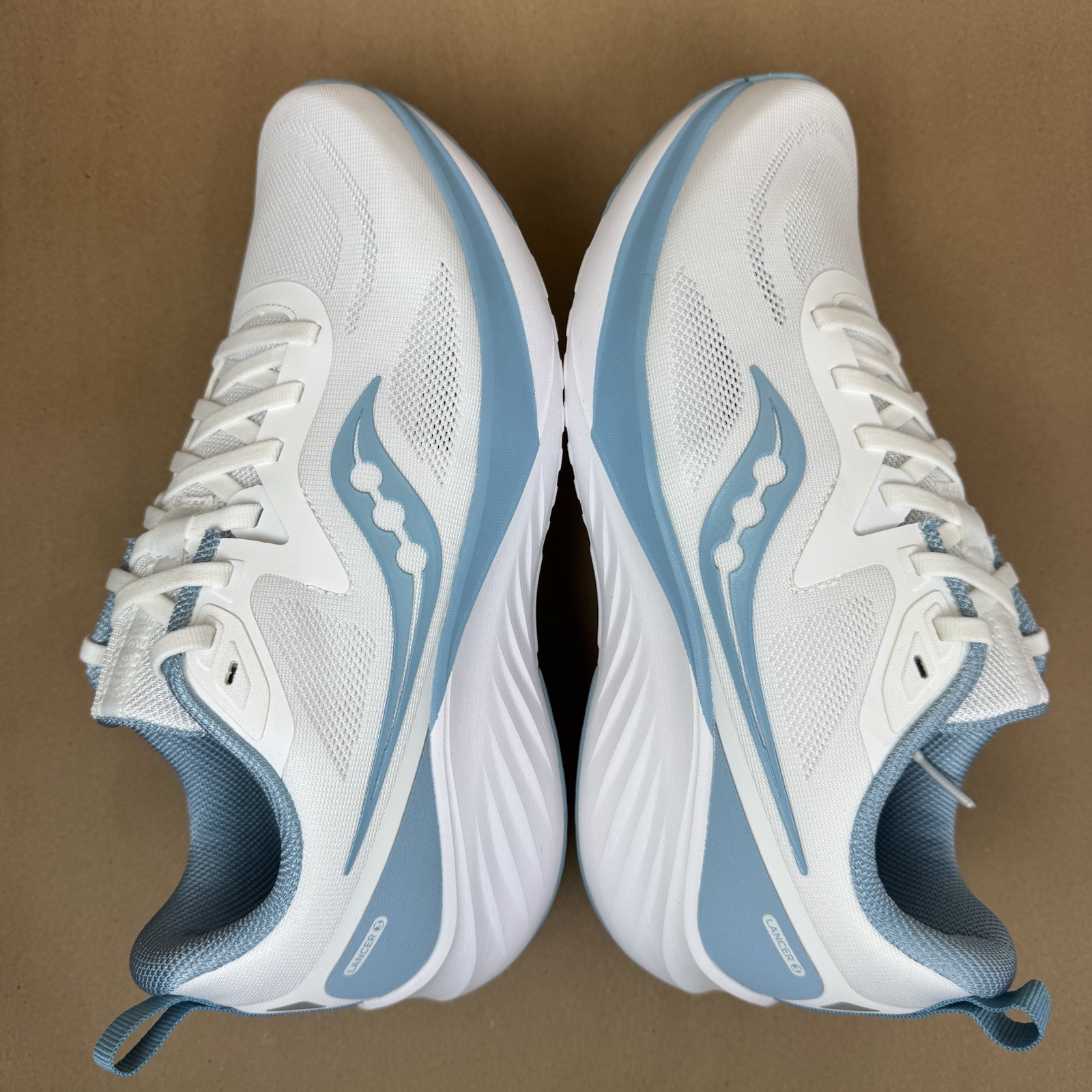 Saucony Lancer 3 Womens Sneakers White Blue Ink Trainer Athletic Shoes Size 11 thumbnail 11