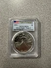 2021 $1 American Silver Eagle FIRST STRIKE MS-70 PCGS- TYPE 2 - 1 Oz .999 Silver