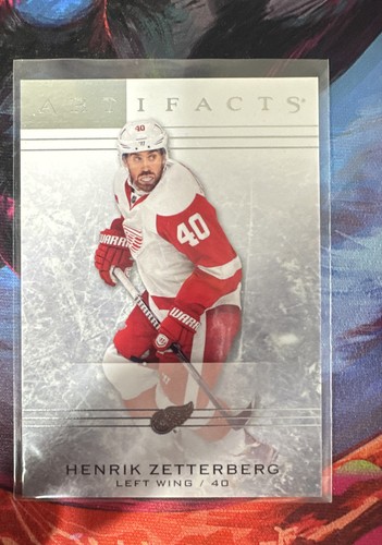 2014 Upper Deck Artifacts Henrik Zetterberg #9 card