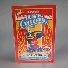 Vintage The Original Human Cannonball High Flying Science Kit SEALED 2001
