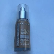 301 Cool Beige. Revlon Illuminance  Skin Caring Foundation Hyaluronic Acid.