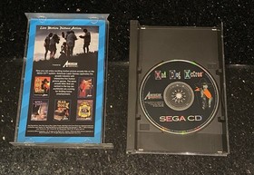 Mad Dog McCree Shooting Game Sega CD 1993 CIB Complete In Box