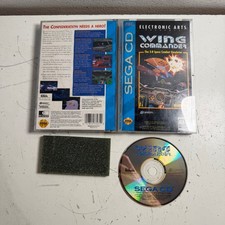 Wing Commander (SEGA CD, 1994) Origin Systems Space Flight Simulation Video Game