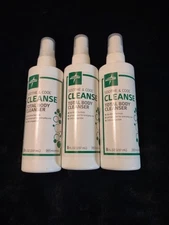 3 Bottles Medline Soothe & Cool Cleanse Total Body Cleanser - New 8 OZ Each