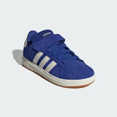 Adidas Juniorschuhe Grand Court 00S EL C, Unisex - Farbe: Semi Lucid Blue/Off