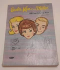 Barbie, Ken, and Midge Coloring Book Whitman 192 pages 1964 Vintage original