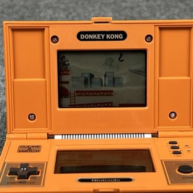 Nintendo Game & Watch Donkey Kong DK-52 Multi Screen Video Attached Made InJapan