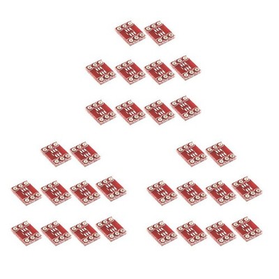 30 Stück 6 Pin SOT23 TO  Adapter PCB Socket Experiment Converter Board