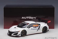 AUTOART 1:18 Honda NSX GT3 2018 White Plastic Model Car