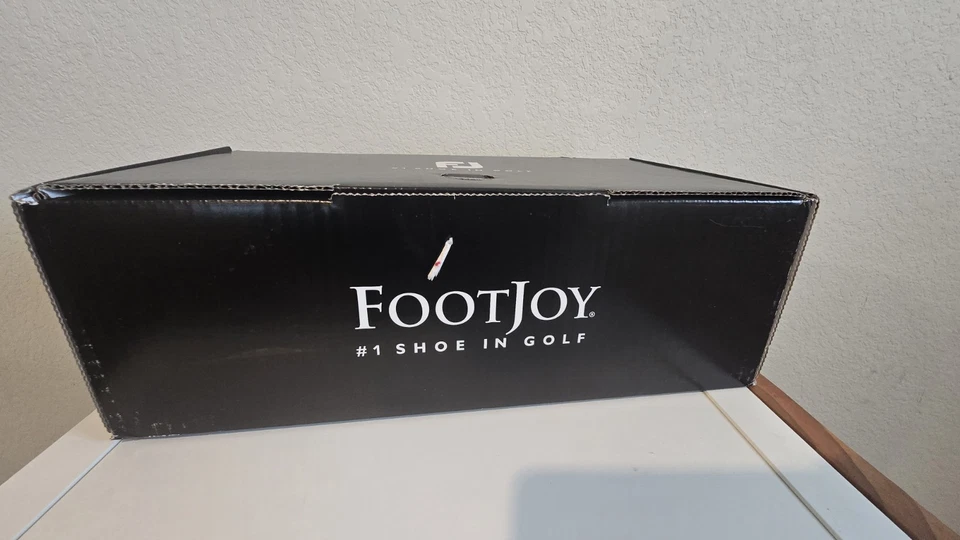 Zapatos de golf FootJoy FJ Traditions para hombre talla 9 cuero blanco azul marino 57901 Foto 3 de 4