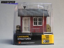 WOODLAND SCENICS WORK SHED BUILT & READY O GAUGE train land builing WDS5857 NEW