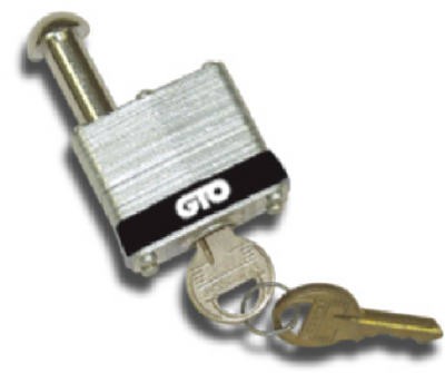 Gate Opener Pin Lock For Mighty Mule & GTO Swing Gates, 2 Keys - FM133