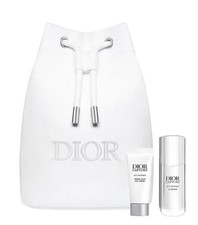 Dior 2pc bag: Dior Capture Ox-C Treatment Le Serum, Day Creme, white bag trvl