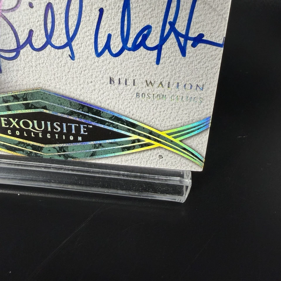 Bill Walton 2008-09 UD Exquisite Collection Auto Autographs /35 - Image 4 of 4
