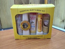 NEW Burt's Bees, 5 Body Care Products, Essential Burt's Bees Kit, Travel Size