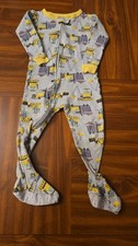 Carter's Construction Trucks Footed Pajama Set 24 Months