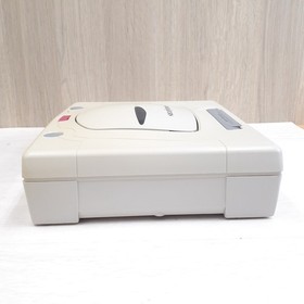 Sega Saturn console with 2 controllers, 3 games, memory & cables Japan White