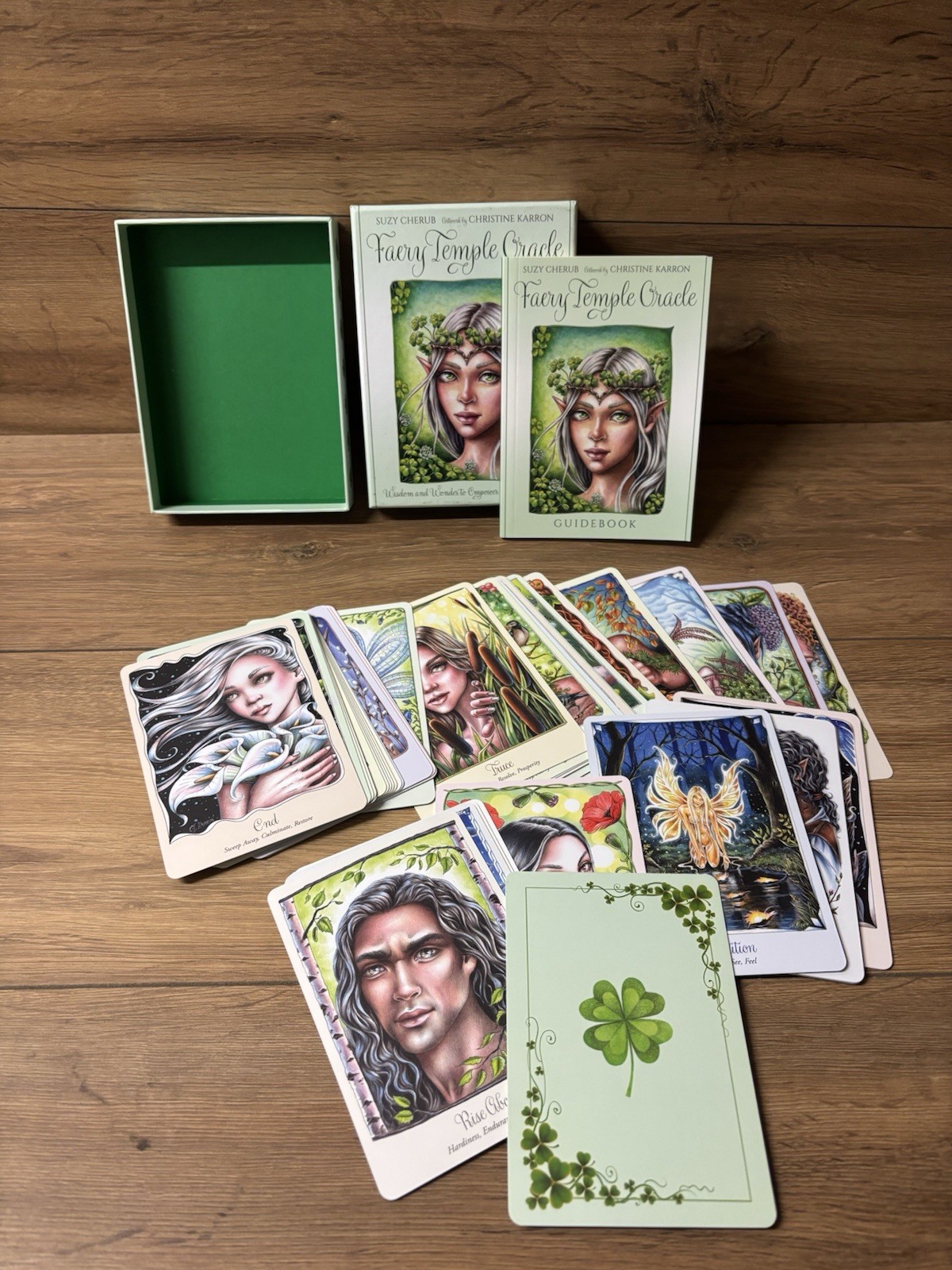Faery Temple Oracle, Christine Karron cards and book sh56