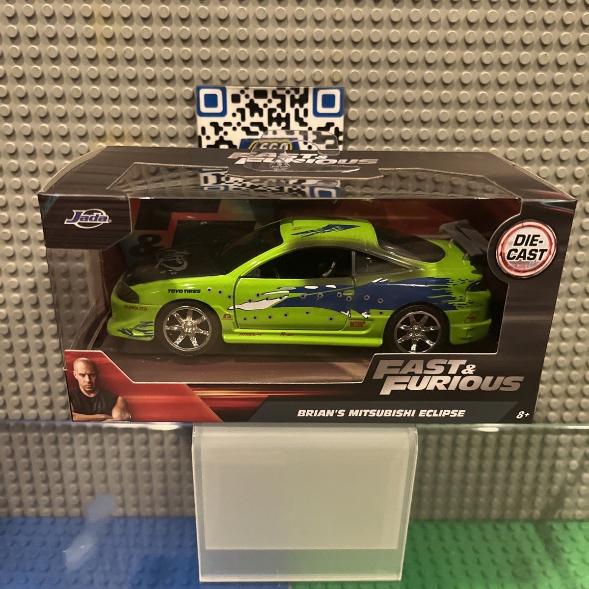 Jada 1:32 Fast & Furious Brian's Mitsubishi Eclipse W/ Bullet