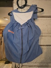 Vintage SNUGLI baby Wrap Jean Carrier GUC 