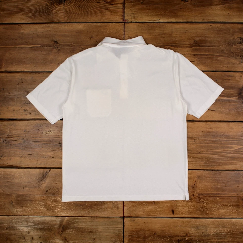 Camiseta Polo Vintage Puntada Única L Bolsillo Jack Nicklaus Camiseta Blanca Foto 2 de 4