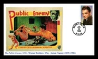 US COVER JAMES CAGNEY LEGENDS OF HOLLYWOOD FDC PUBLIC ENEMY MOVIE GG CACHET