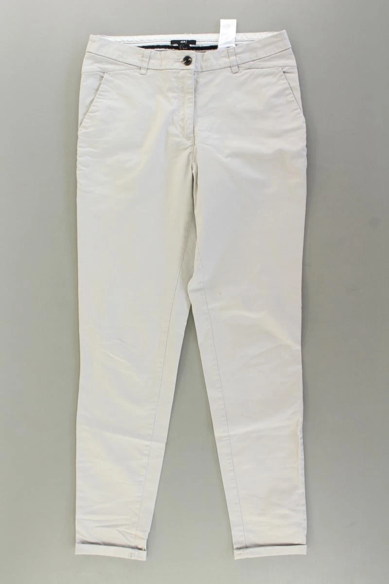 ✨ Pantalón chino H&M para mujer talla 36, S gris de algodón ✨
