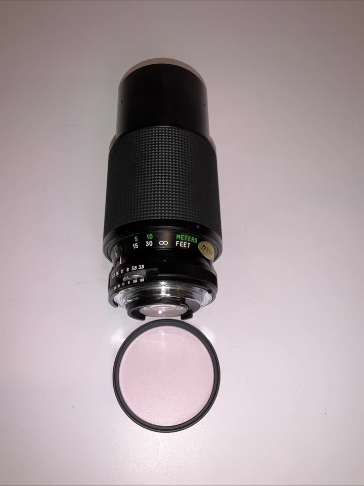 Vivitar 75-205mm f/3.8 MC MACRO FOCUSING ZOOM Camera Lens Nikon Mount Not Work - Image 4 of 4