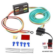 LED Compatible Powered 3-to-2-Wire Splice-in Trailer Tail Light Converter