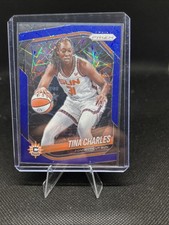 2025 Panini Prizm WNBA - Tina Charles #3 Blue Velocity Prizm