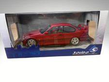 Solido BMW E36 M3 Coupe 1/18 Red Diecast Model Car