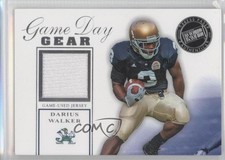 2007 Press Pass SE Game Day Gear Darius Walker #GDG-DW1 0n9