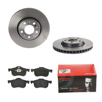 Brembo Bremsscheiben Ø286MM + BremsbelÄGe Vorne FÜR Volvo S80 I XC70 Cross