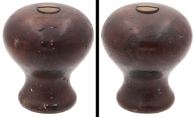 Orig. Rosewood Low Knob for Stanley No. 5 Plane - Early Type 6 -mjdtoolparts