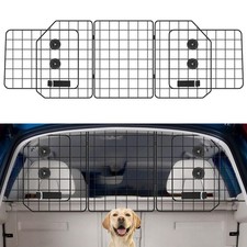 OUSHENG Car Dog Barrier for SUV, Adjustable Pet Divider Gate Trunk 59in