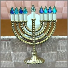 Bath & Body Works Menora Hannukah Wallflower Plug-In Fragrance Diffuser NWT