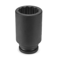 Grey Pneumatic 3128D 3/4" Drive x 7/8" Deep Length Impact Socket, 12 Point