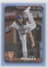 2024 Topps Series 2 Father's Day Powder Blue 46/50 Sean Manaea #380 1o8b