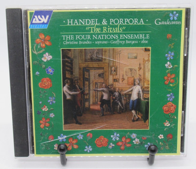 THE FOUR NATIONS ENSEMBLE - HANDEL & PORPORA: THE RIVALS MUSIC CD, CHRISTINE B.