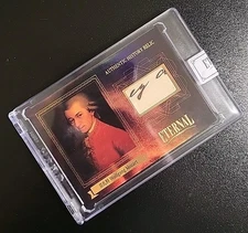 2024 Eternal Cuts Wolfgang Mozart - Encased Authentic History Relic  16/99