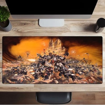 40*90cm 40K 40000 Epic Battle Warriors Clash in Fiery Warzone Gaming Mouse P
