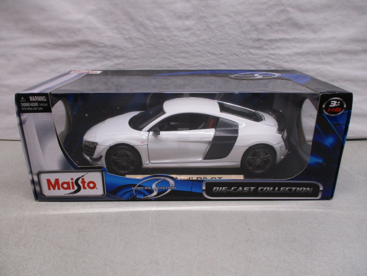 Maisto Special Edition Audi R8 GT 1/18 White | eBay