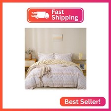 OAITE Queen Floral Pattern Duvet Cover Set Unique Design 3pcs 100 Cotton