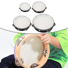 Kids Tambourine Musical Educational Instrument for Games Performances